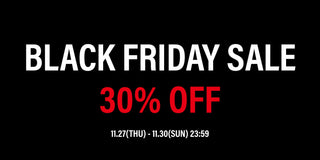ブラックフライデーセール開催のお知らせ